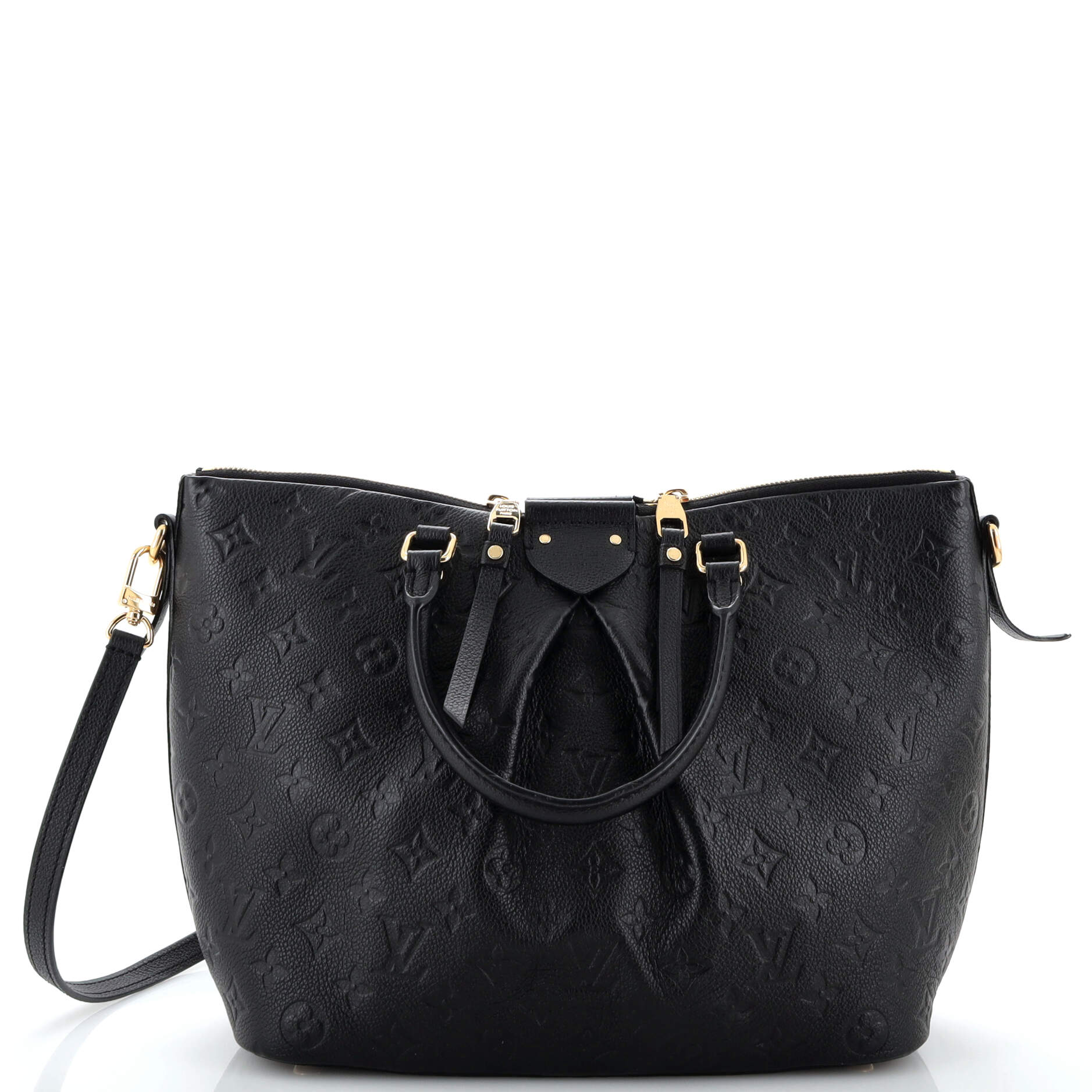 Louis Vuitton Mazarine Handbag Monogram Empreinte Leather MM