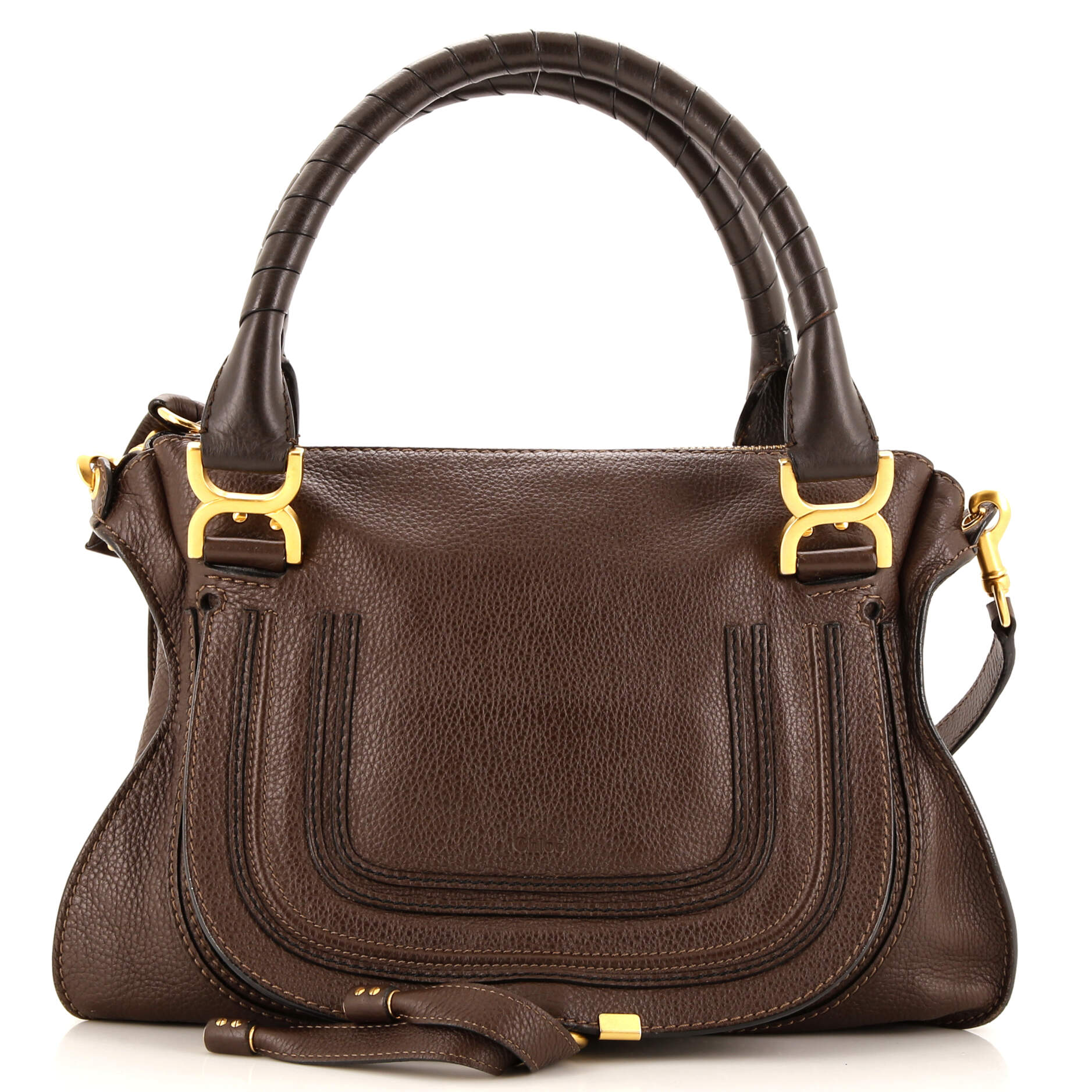 Chloe Marcie Satchel Leather Medium