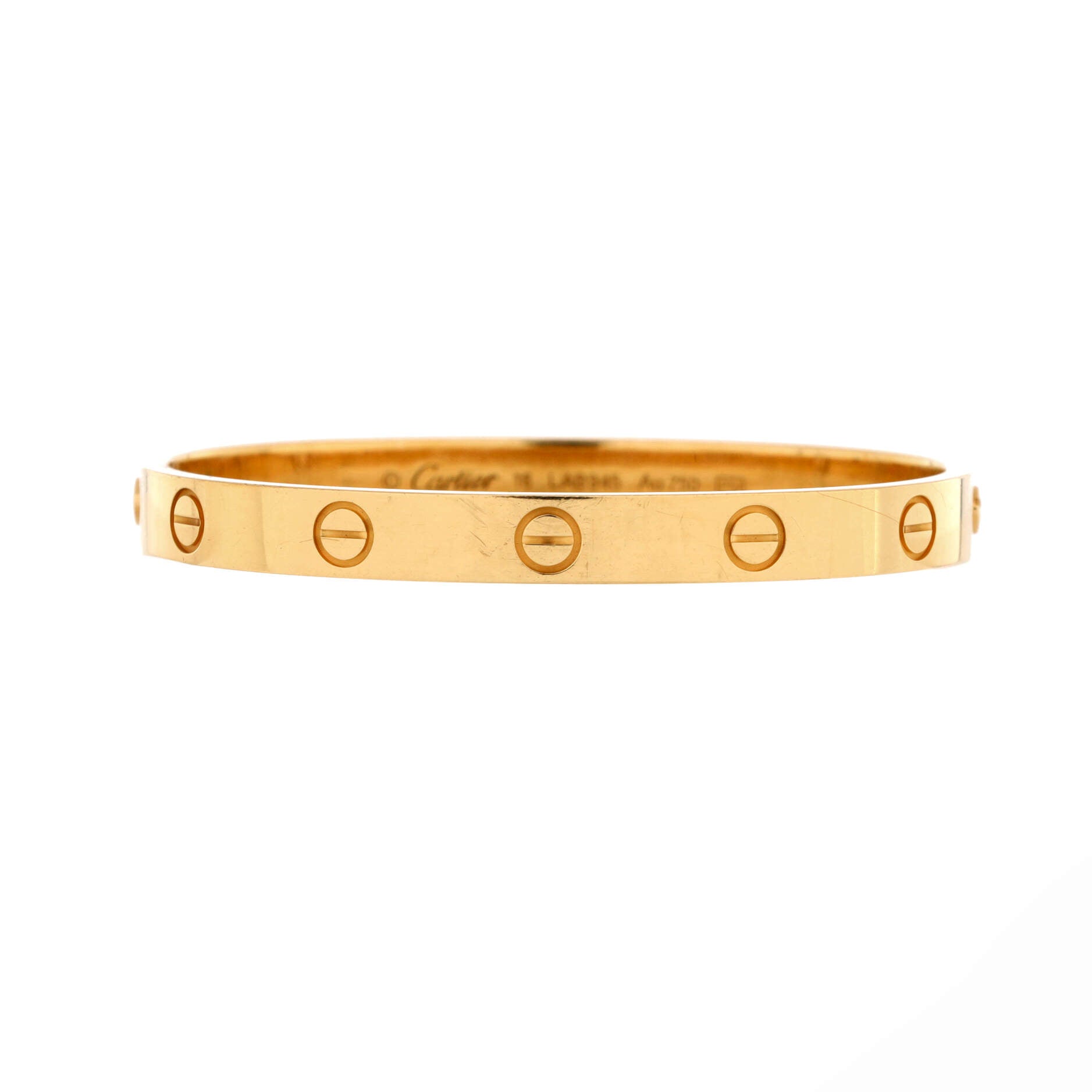 Cartier Love Bracelet 18K Yellow Gold