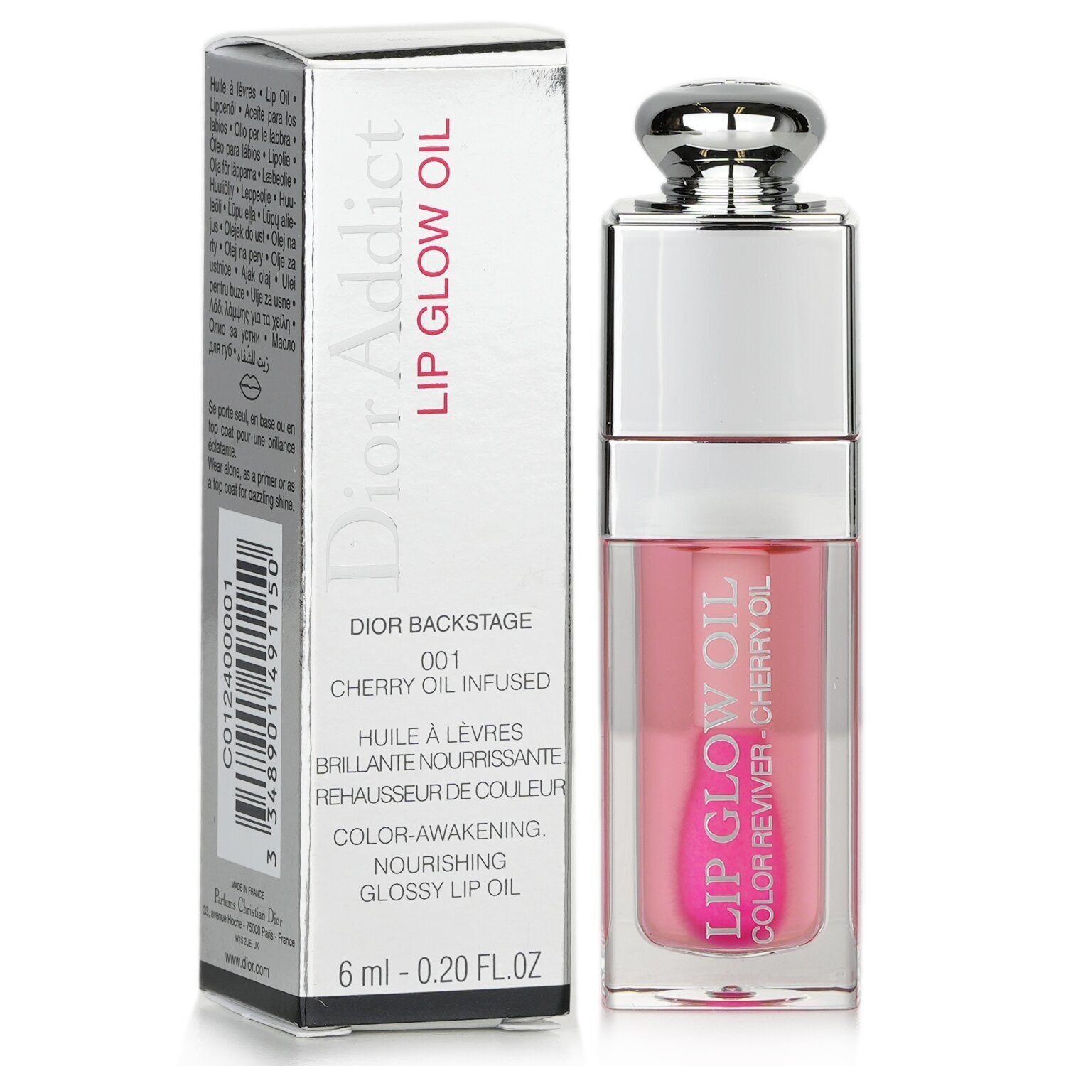 CHRISTIAN DIOR - Dior Addict Lip Glow Oil - # 001 Pink C012400001 / 491150 6ml/0.2oz