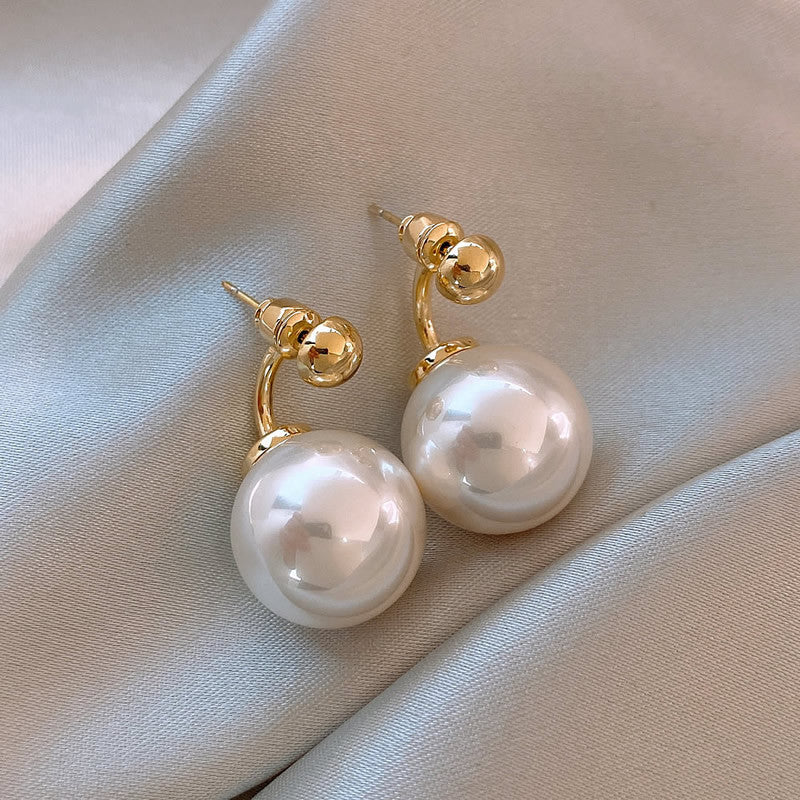 Women's High-end Trendy Niche Design Pearl Earrings